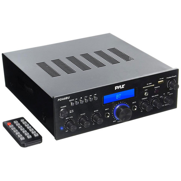 Main product image for Pyle PDA6BU Bluetooth 200W Stereo Amplifier Receive 310-2648